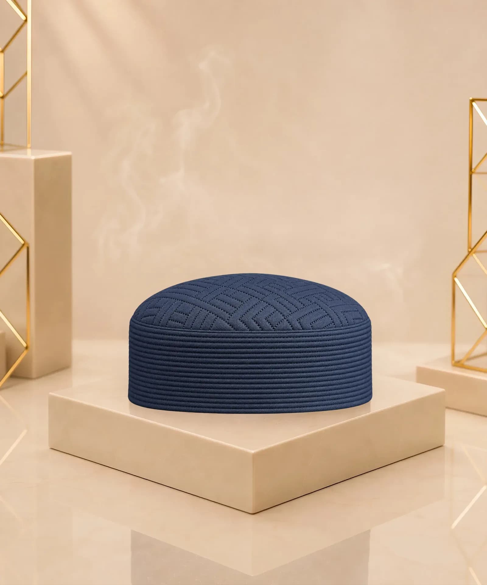 Lahori Kufi Classic — Navy Blue