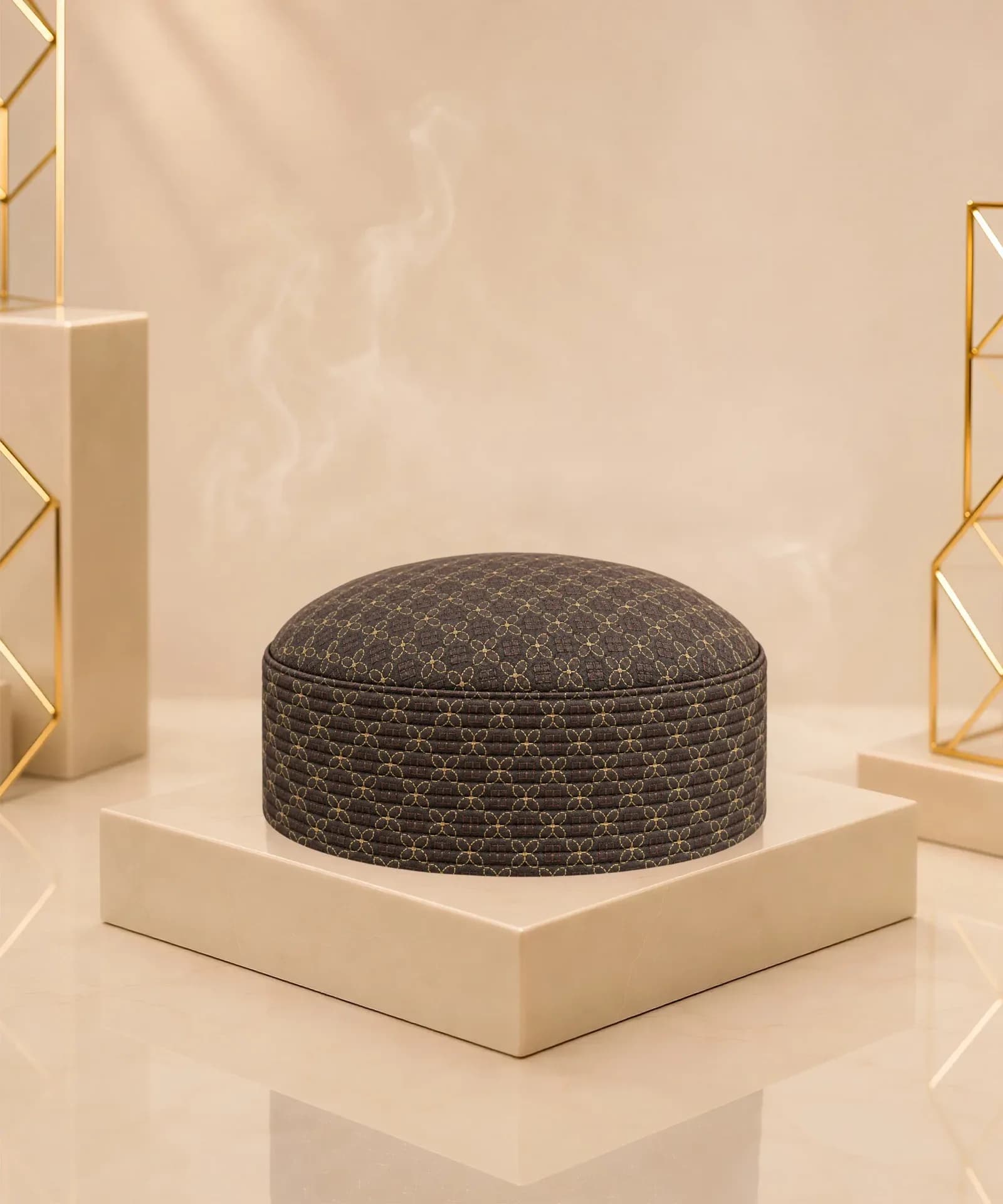 Lahori Kufi Signature — Brown