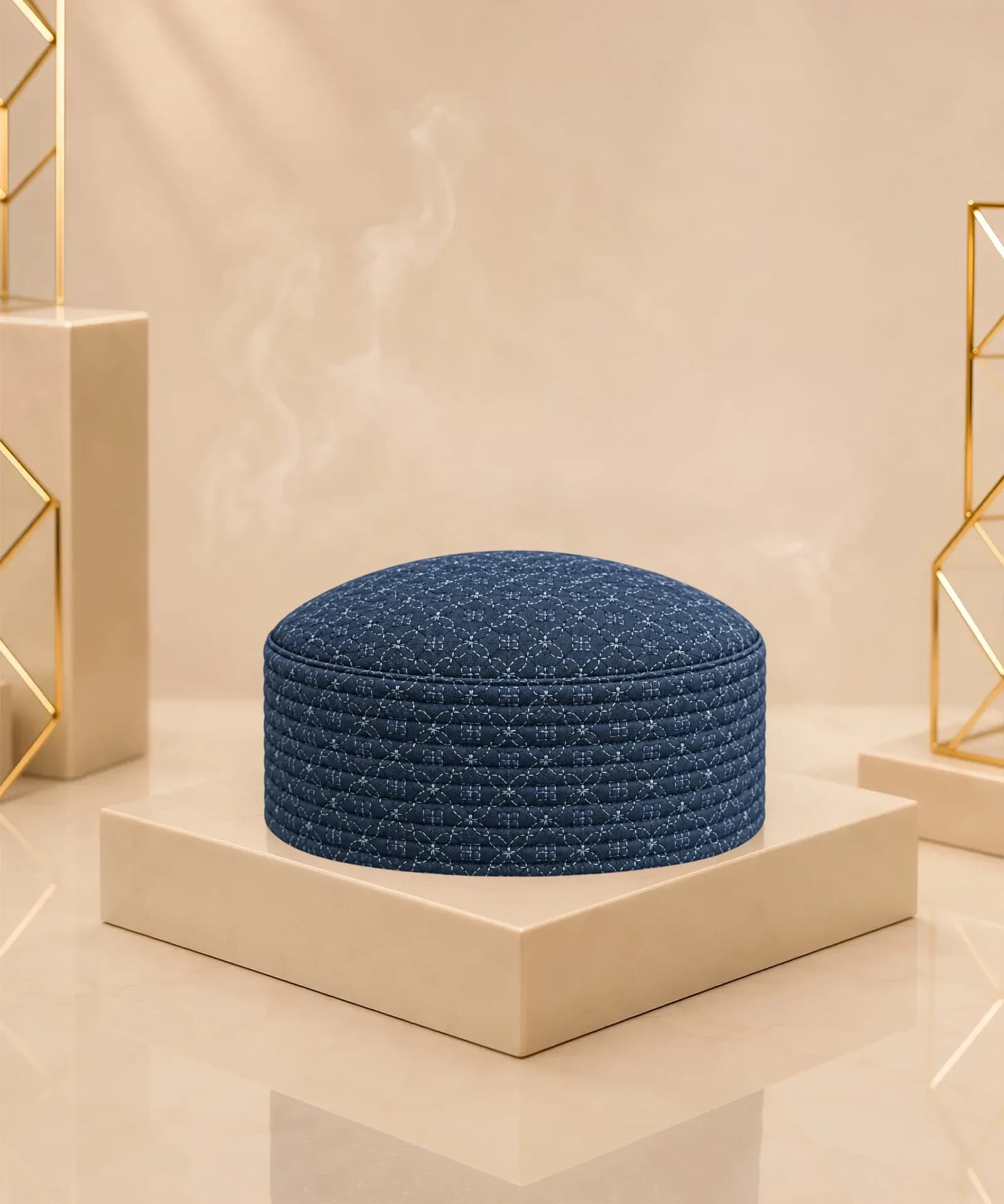 Lahori Kufi Signature — Blue