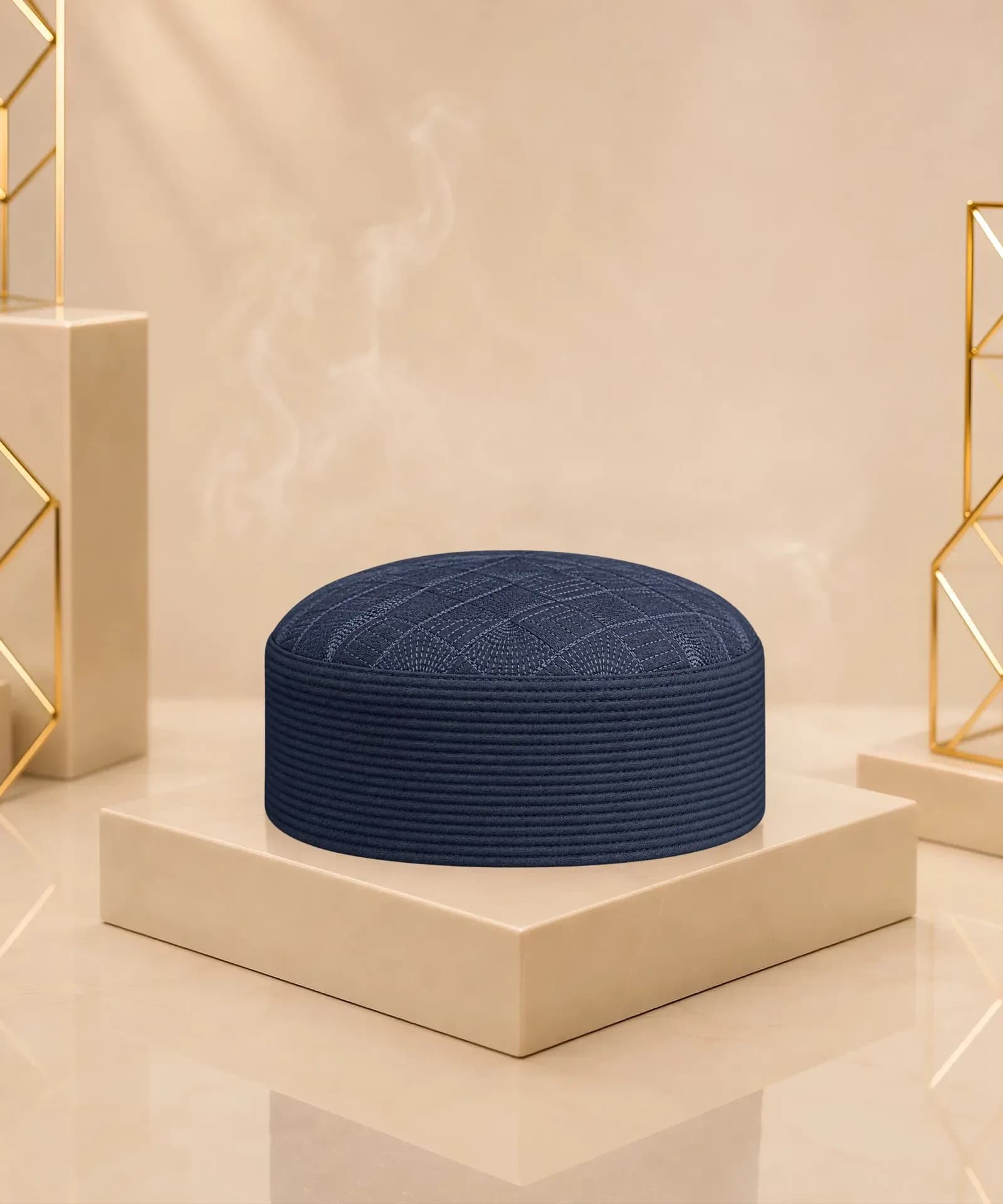 Lahori Kufi Royal — Navy Blue