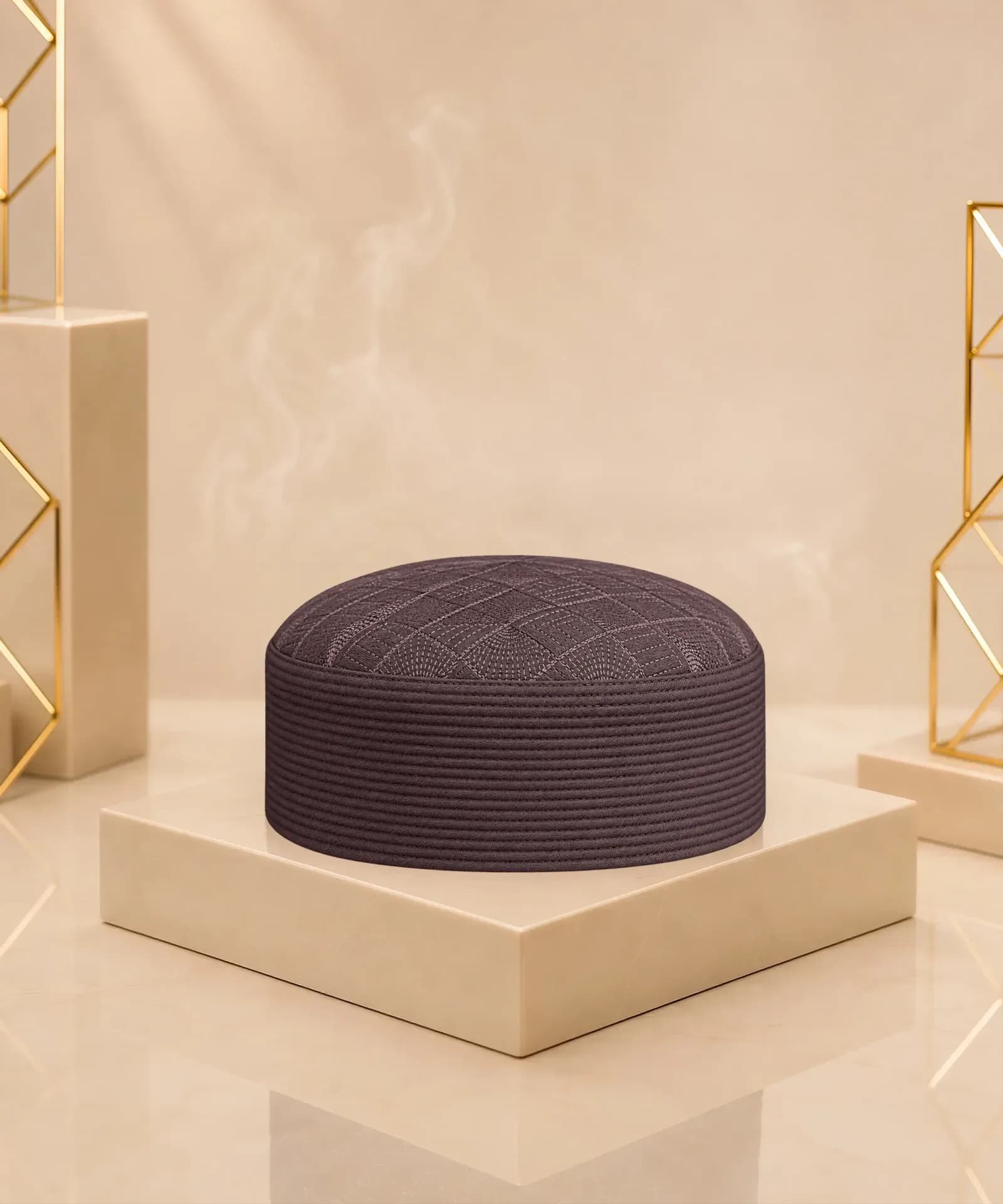 Lahori Kufi Royal — Dark Brown